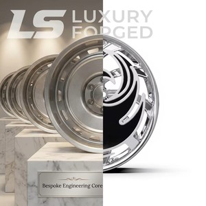 Tapas Centrales Flotantes para <span class=keywords><strong>Ruedas</strong></span> Forjadas de 20, 21, 22, 23, 24 Pulgadas, Llantas de Lujo Personalizadas con Spinner para Rolls-Royce, Mercedes, BMW Performance Set - Product Image 5