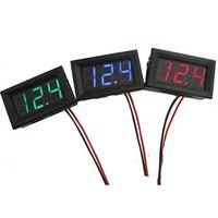 DC4.5V-30.0V Voltmètre Numérique Étanche Moto De Bateau De Voiture 0.56 pouces LED Affichage Tension Mètre Mini Testeur Ampèremètre
