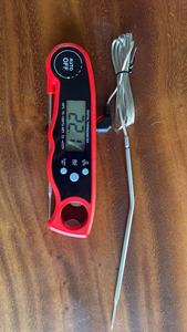 <span class=keywords><strong>Thermomètre</strong></span> numérique à double <span class=keywords><strong>sonde</strong></span> en acier inoxydable, affichage instantané, haute précision, fonction d'<span class=keywords><strong>alarme</strong></span>, <span class=keywords><strong>thermomètre</strong></span> pour <span class=keywords><strong>four</strong></span> - Product Image 2