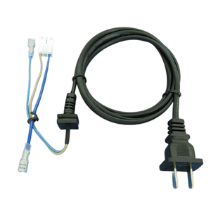 Cáp nguồn điện tử tiêu chuẩn quốc gia hai chấu, lõi đồng nguyên chất, <span class=keywords><strong>2</strong></span> lõi, 1.5m, chiều dài và chân cắm tùy chỉnh - Product Image 1