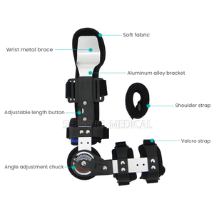 Soporte Metálico para la Mano para Rehabilitación de Fracturas y Artritis de <span class=keywords><strong>Codo</strong></span>, Soporte Ajustable para <span class=keywords><strong>Codo</strong></span> - Product Image 4