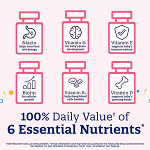 Aangepaste Prenatale Gummy Supplementen Complexe Vitaminen En Mineralen Voor Zwangere Vrouwen Ondersteunt De Gezondheid Van De Eierstokken En Vruchtbaarheid - Product Image 3