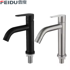 Feidu hiện Đại Duy nhất-xử lý màu đen gốm Cartridge van Core 304 thép không gỉ duy nhất-xử lý phòng tắm vòi nước cho hiện đại - Product Image 1