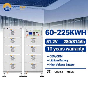 Modul Baterai Rak Tegangan Tinggi KOODSUN 314Ah IP20 Pendingin Udara Smart BMS 716V 241kWh untuk Penyimpanan Energi Surya Industri Besar - Product Image 1