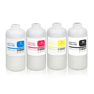 Universal Farbstoff Sublimations-Tinten 1.000ml Textildrucker i3200 XP600 5113 Nachfüllung Sublimations-Tinte für Epson Tintenstrahldrucker