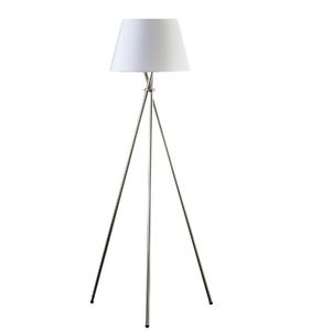 Lámpara de Pie Moderna de Metal Triangular con Acabado Negro Pulido y Pantalla Negra para Decoración de Hoteles y Hogares - Product Image 2