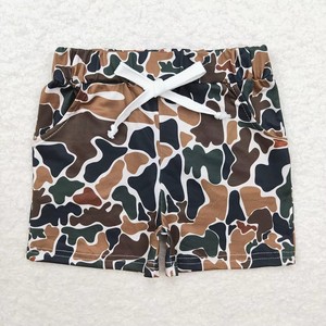 Shorts d'été pour garçons Longlv, 11 styles, camouflage, taille élastique avec cordon de serrage, écologiques, vente en gros - Product Image 3