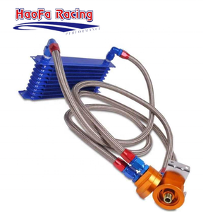 ชุดเทอร์โมสตัททำความเย็นน้ำมัน an10 an10รถแข่งมอเตอร์ไซค์แบบสากล7 10 13 19 25แถว - Product Image 1