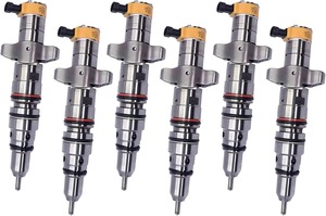 Inyector de Combustible Common Rail 263-8218 2638218 557-7627 387-9427 328-2585 para Motor de Excavadora Caterpillar Cat C7 C9 - Product Image 2