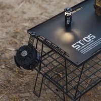 ShineTrip Série 05 – Crochet de suspension en acier inoxydable pour bouteille de gaz, table IGT extérieure et camping