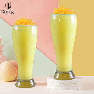 Doking Boba tè al latte Istante Bevanda in polvere latte ingredienti del tè gusto di Pesca Bolla tè aromatizzato polvere - Product Image 4