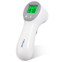 Détecteur de température numérique portable avec diffusion vocale, scan infrarouge, rétroéclairage 3 couleurs, fonction Bluetooth pour enfants, adultes et cliniques