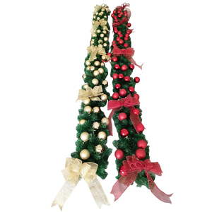 Plastique PVC fait à la main <span class=keywords><strong>guirlande</strong></span> artificielle mur porte décor noël <span class=keywords><strong>guirlande</strong></span> de noël <span class=keywords><strong>pour</strong></span> les escaliers - Product Image 4