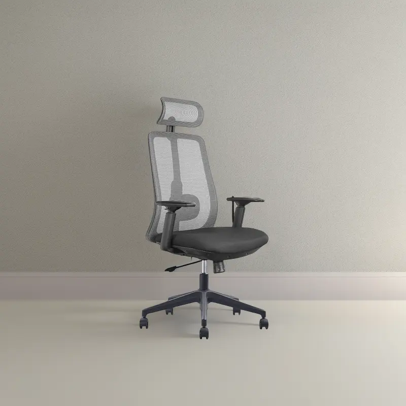 Hot sale modern office furniture swivel adjustable high back black mesh manager computer desk ergonomic office chair