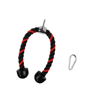 Accesorios de equipo de fitness para gimnasio en casa, <span class=keywords><strong>cuerda</strong></span> de nylon resistente para bíceps y tríceps, para sistema de máquina de cable de <span class=keywords><strong>polea</strong></span> - Product Image 1