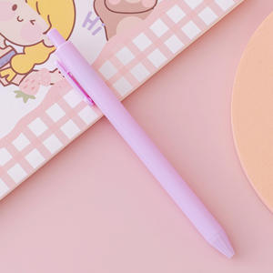 Bolígrafo de Gel de Color Macaron, Creativo, Color Caramelo, Bolígrafo de Tinta Negra para Estudiantes, Oficina, Papelería, Firma - Product Image 2