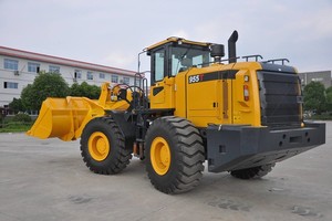 Chargeuse sur pneus lourde 955T à haute hauteur de déchargement, grande puissance de traction pour le chargement en mine et les travaux de déblaiement de matériaux en vrac sur les chantiers de sable. - Product Image 2
