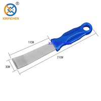 Outil de réparation de pneus de voiture, grattoir en métal pour bâton adhésif sur la roue, ruban de retrait des poids, blocs d'équilibrage de roue, outils de démontage de pneus