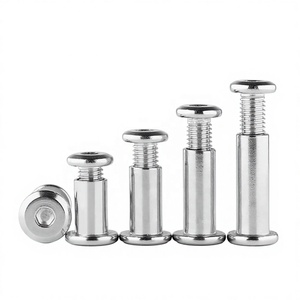 Vis à six pans creux SS Marine, vis à rivet à embase, vis Chicago mâle-femelle M2x21x3mm, accessoires de quincaillerie pour yachts et bateaux - Product Image 1