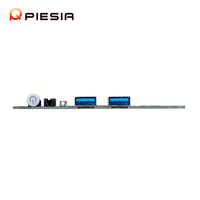 Placa base Piesia Nuc Intel Core Ultra 7 155H 2 * DDR5 96GB 2 * Lan 2HD/2Type-C AI IOT placa base Industrial para Robot AMR