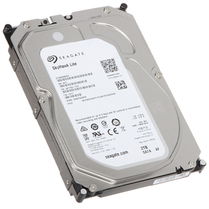ST SkyHawk Lite 3.5 "HDD ST2000VX007 2TB 64MB Cache SATA 6.0 Gb/s disco rigido interno a disco nudo CCTV - Product Image 1