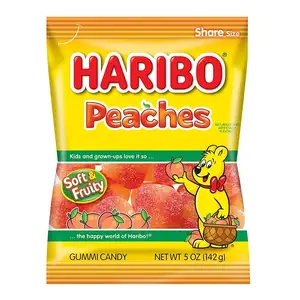 Haribo Gummi आड़ू 5 oz बैग