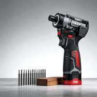 Visseuse à chocs sans fil TOMAC 16V, 140N.m 3400 tr/min, outils électriques sans fil pour la réparation automobile et le bricolage, certifiée CE
