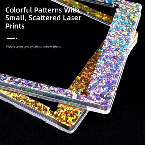 Nuevo y Popular: Ladrillo de Cartas Coleccionables PS con Patrón Holográfico Deslumbrante de 35PT, Efecto Hielo Roto y Arcoíris Láser - Product Image 3