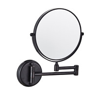 Miroir de maquillage MIXWARES 8 pouces, grossissement 3X/1X, double face, pivotant, mural, pour salle de bain, hôtel, miroir de maquillage pour salle de bain