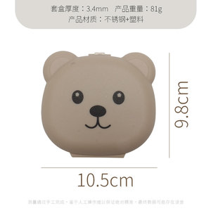 Lu Ban Mini Nail Clippers For Babies And Toddlers Portable Stainless Steel Baby Care Set 0-6 Months 1-3 Years - Product Image 5