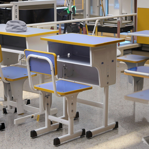 <span class=keywords><strong>Bureau</strong></span> de table en métal réglable en hauteur pour enfants modernes pour l'école et le <span class=keywords><strong>bureau</strong></span> à domicile - Product Image 5