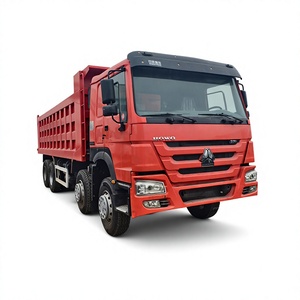 Camión Volquete Sinotruk Howo 8x4 de 12 Ruedas, 371hp, 50 Toneladas, Diésel, Remanufacturado, Venta Directa de Fábrica - Product Image 1