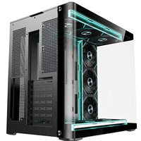 Gaming PC Case with ARGB Fans and USB 3.1 Type-C 360mm Water Cooler Support ATX Computer Case Tower