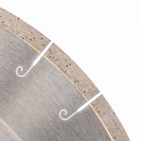 SS-BS049 OEM ODM Lame de scie circulaire diamantée silencieuse de 350 mm (14 pouces) pour pierre frittée, dalle de roche, carrelage – Coupe rapide et lisse