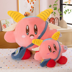 Nouvelle <span class=keywords><strong>Poupée</strong></span> Kirby en Tissu Mignonne en Forme d'Étoile Sucette, <span class=keywords><strong>Poupée</strong></span> Kirby en Tissu pour Fille, Cadeau Transfrontalier - Product Image 6