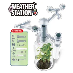 DIY toy set intelligence development science education weather station knowledge science experiment physics benefits