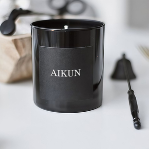 AIKUN Coffret Cadeau de Luxe Personnalisable, Bougie Parfumée en Pot de Verre pour Cadeaux de Fêtes et Espace de Méditation - Product Image 3