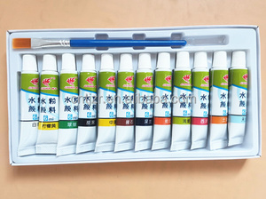 Offre Spéciale Non Toxique <span class=keywords><strong>Prix</strong></span> Bas Différentes Couleurs En Bouteille 6ml 12ml 16ml Riche Pigment <span class=keywords><strong>Gouache</strong></span> Peinture pour Enfants - Product Image 2