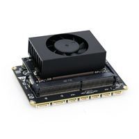 Kit de développement Nvidia Jetson Orin Nano Super Mini avec deux ports réseau et 2 ports Type-C pour l'IA