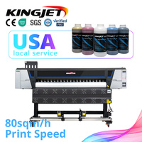 3,2 M cabezas vinilo pegatina cartel lona CMYK Eco solvente impresora PLOTER para la venta