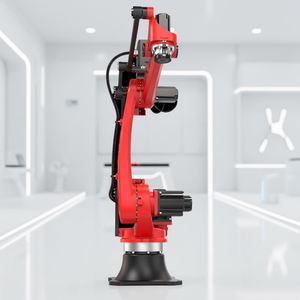 Robot industriel 6 axes certifié CE BORUNTE pour soudage, palettisation, manutention de matériaux, chargement, PLC, boîte de vitesses, moteur - Product Image 4