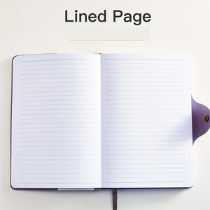 A5 PU <b>Leather</b> Cover Journal Multi-color Cover with Custom Logo on Cover and Inner Page - Product Image 5