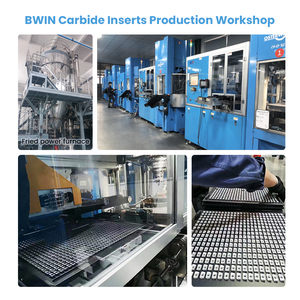 BWIN Factory TCMT 090204 TCMT090202 TCMT090204 Tungsten Carbide Triangle <strong>Turning</strong> Inserts for Processing <strong>Cast</strong> - Product Image 6