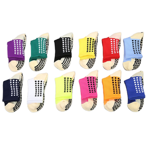 Ventas calientes Cómodo sudor personalizado antideslizante fútbol agarre <span class=keywords><strong>calcetines</strong></span> para niños adultos - Product Image 1