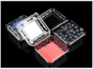 Plateau en plastique jetable de haute qualité pour viande, 76x76mm, avec tampon absorbant pour fraises (Super Fraises) - Product Image 6