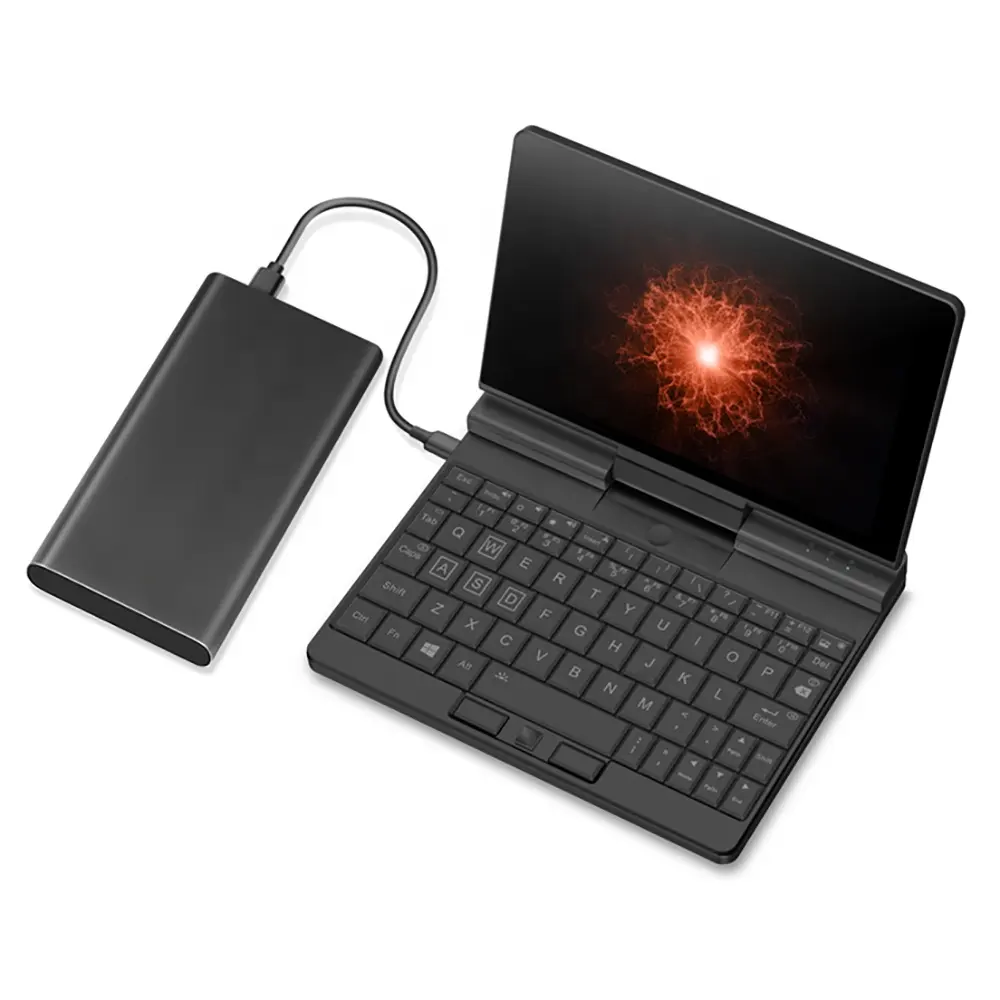 オリジナルOne-ネットブックA1エンジニアPC7インチミニラップトップ8GB512GBコンピューターWin10コアM3-8100Y指紋ロック解除BTラップトップPC