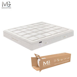 Colchón de muelles de bolsillo híbrido comprimido rápido de 3-7 días Esponja de alta densidad transpirable para uso hospitalario Garantía de 10 años Foshan <span class=keywords><strong>OEM</strong></span> - Product Image 2