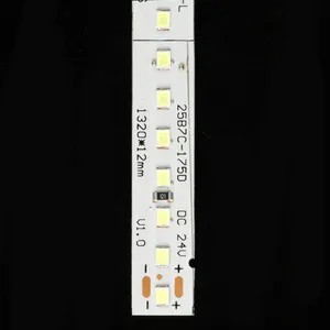 Merek Baru Ultra Tipis 6V 12V 24V 2835 5730 5050 Rgb Putih Led Batang Lampu Kaku Strip Led dengan Pilihan Tahan Air atau Peredupan