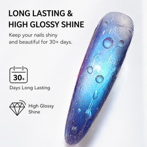 Gel UV/LED transparent bio personnalisé sans résidu, <span class=keywords><strong>effet</strong></span> goutte d'eau 3D, vernis de finition brillant pour nail art, en bouteille, pour manucure - Product Image 3