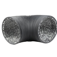 Conduit flexible en PVC et aluminium de qualité industrielle, vente directe d'usine, personnalisé, 22 pouces, monocouche, pour l'air
